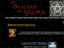 Tablet Screenshot of eloraculodesilema.com